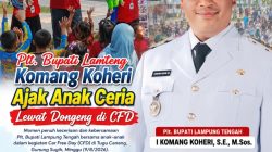 Plt. Bupati I Komang Koheri Ajak Anak Ceria Lewat Dongeng di Car Free Day